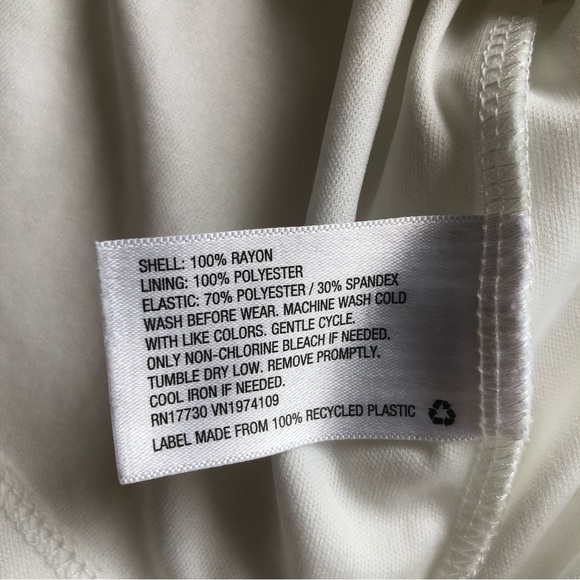 Art Class White Flare Dress Girls Size S(6-6X) Short Sleeves Elastic Knee/High - Picture 4 of 16